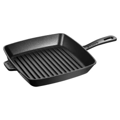 American Grill 26 cm, Gusseisen, Schwarz