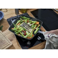 American Grill 30 cm, Gusseisen, Graphit-Grau