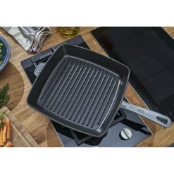American Grill 30 cm, Gusseisen, Graphit-Grau
