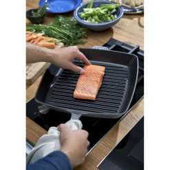 American Grill 30 cm, Gusseisen, Graphit-Grau
