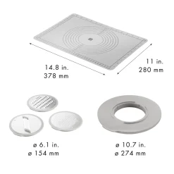 Back-Set mit Handrührgerät, Schüsseln und Accessoires, 11-tlg.