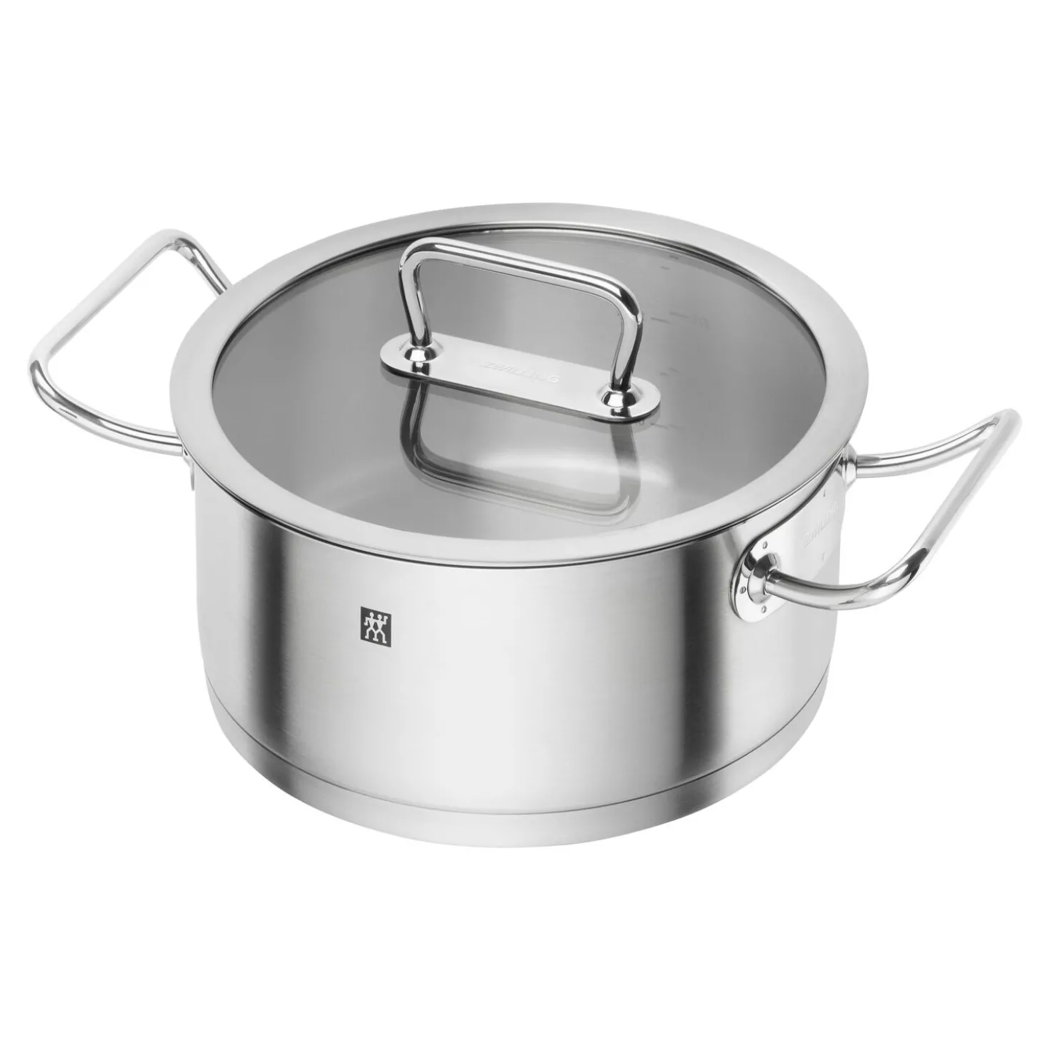 Bratentopf 24 cm, 18/10 Edelstahl