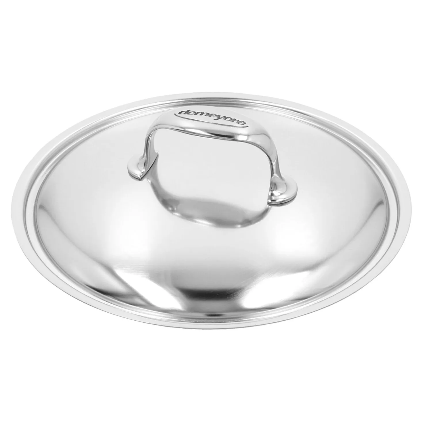 Bratentopf mit Deckel 22 cm, 18/10 Edelstahl