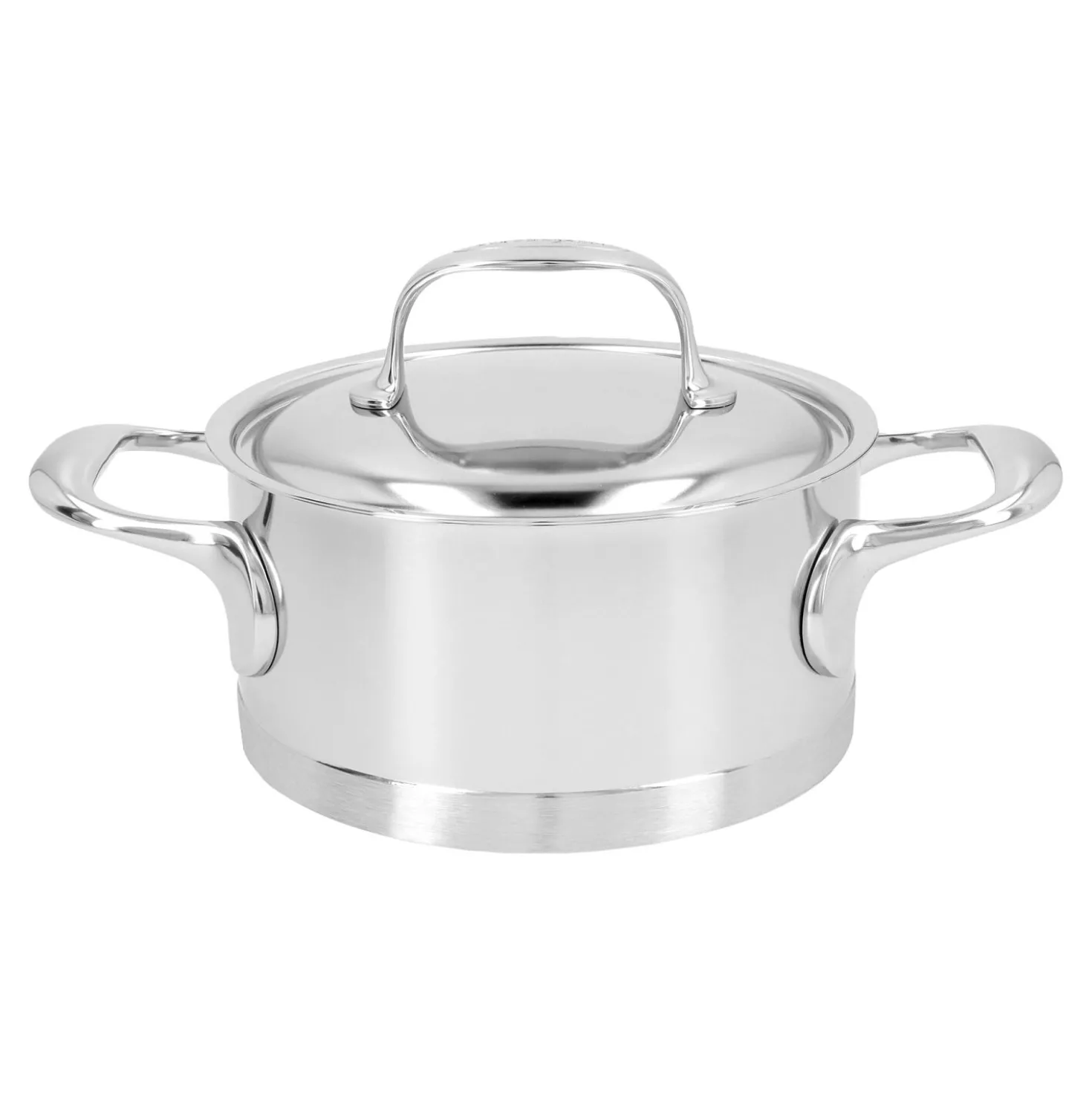 Bratentopf mit Deckel 16 cm, 18/10 Edelstahl