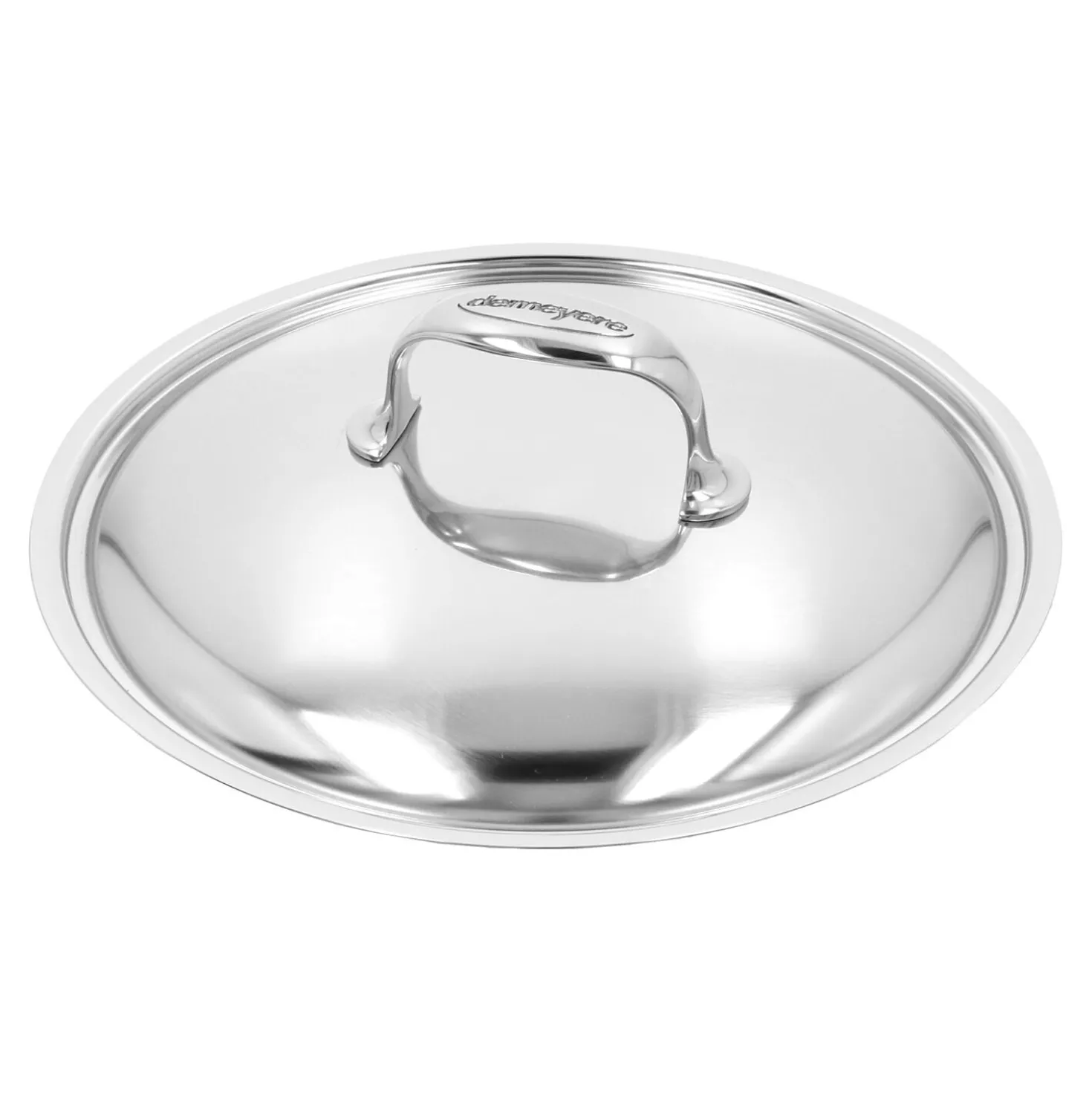 Bratentopf mit Deckel 24 cm, 18/10 Edelstahl