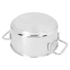 Bratentopf mit Deckel 16 cm, 18/10 Edelstahl