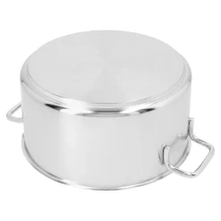 Bratentopf mit Deckel 20 cm, 18/10 Edelstahl