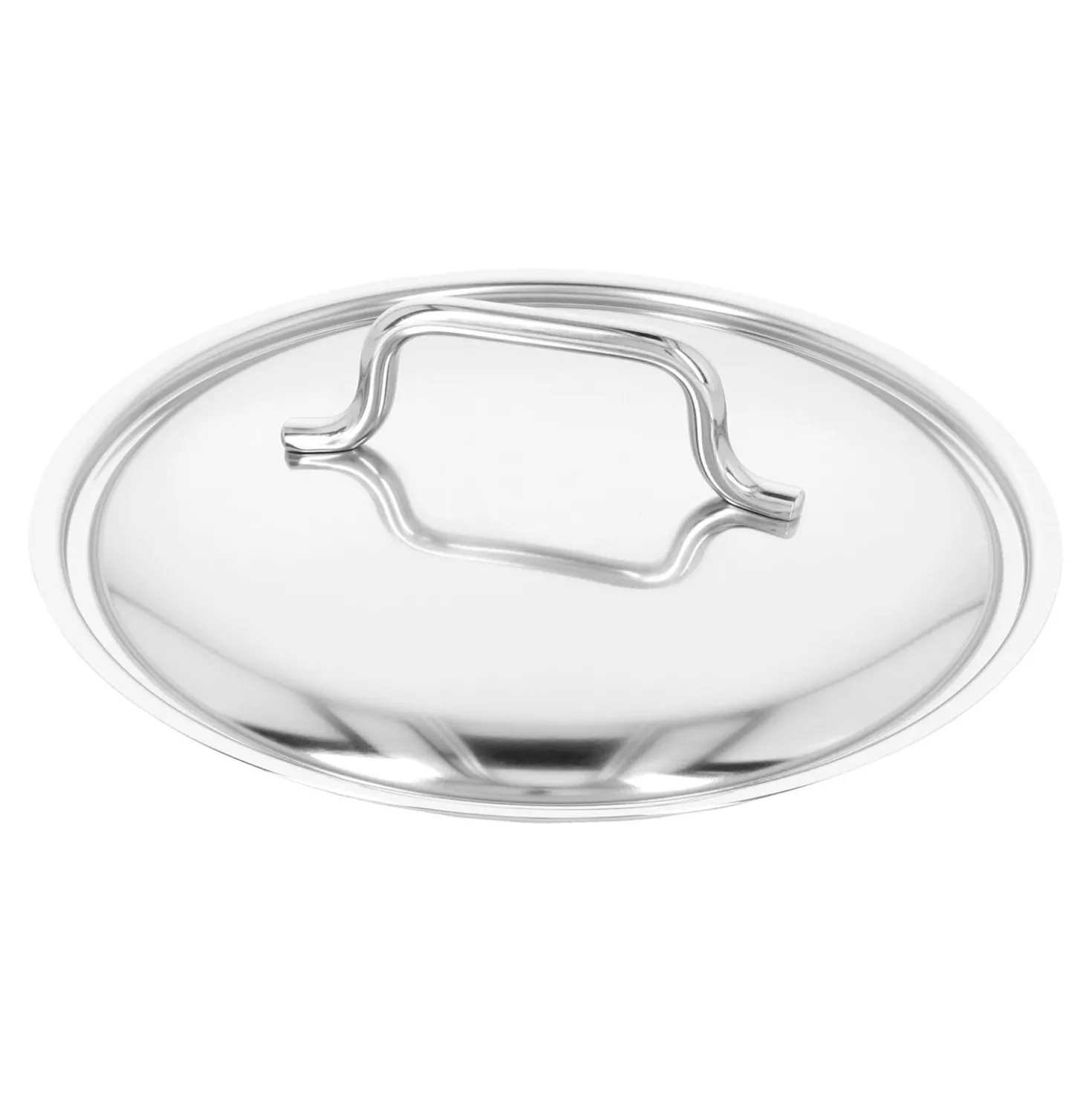Bratentopf mit Deckel 20 cm, 18/10 Edelstahl