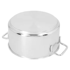 Bratentopf ohne Deckel 22 cm, 18/10 Edelstahl