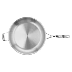 Bratpfanne 32 cm, 18/10 Edelstahl, Silber