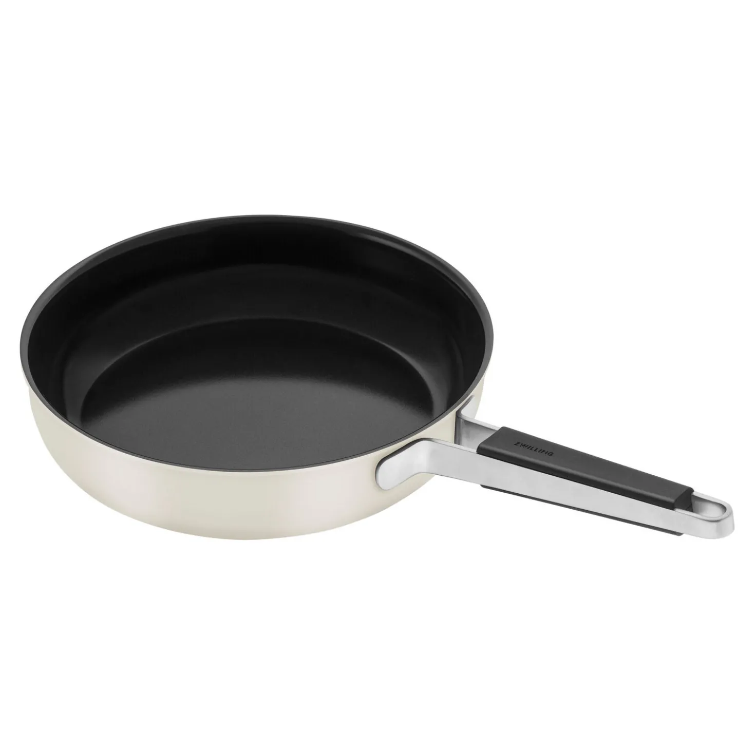 Bratpfanne, 28 cm, 18/10 Edelstahl, Keramische Antihaftbeschichtung