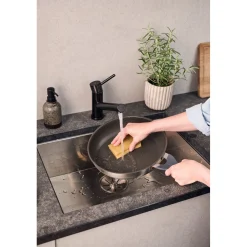 Bratpfanne, 20 cm, 18/10 Edelstahl, Keramische Antihaftbeschichtung