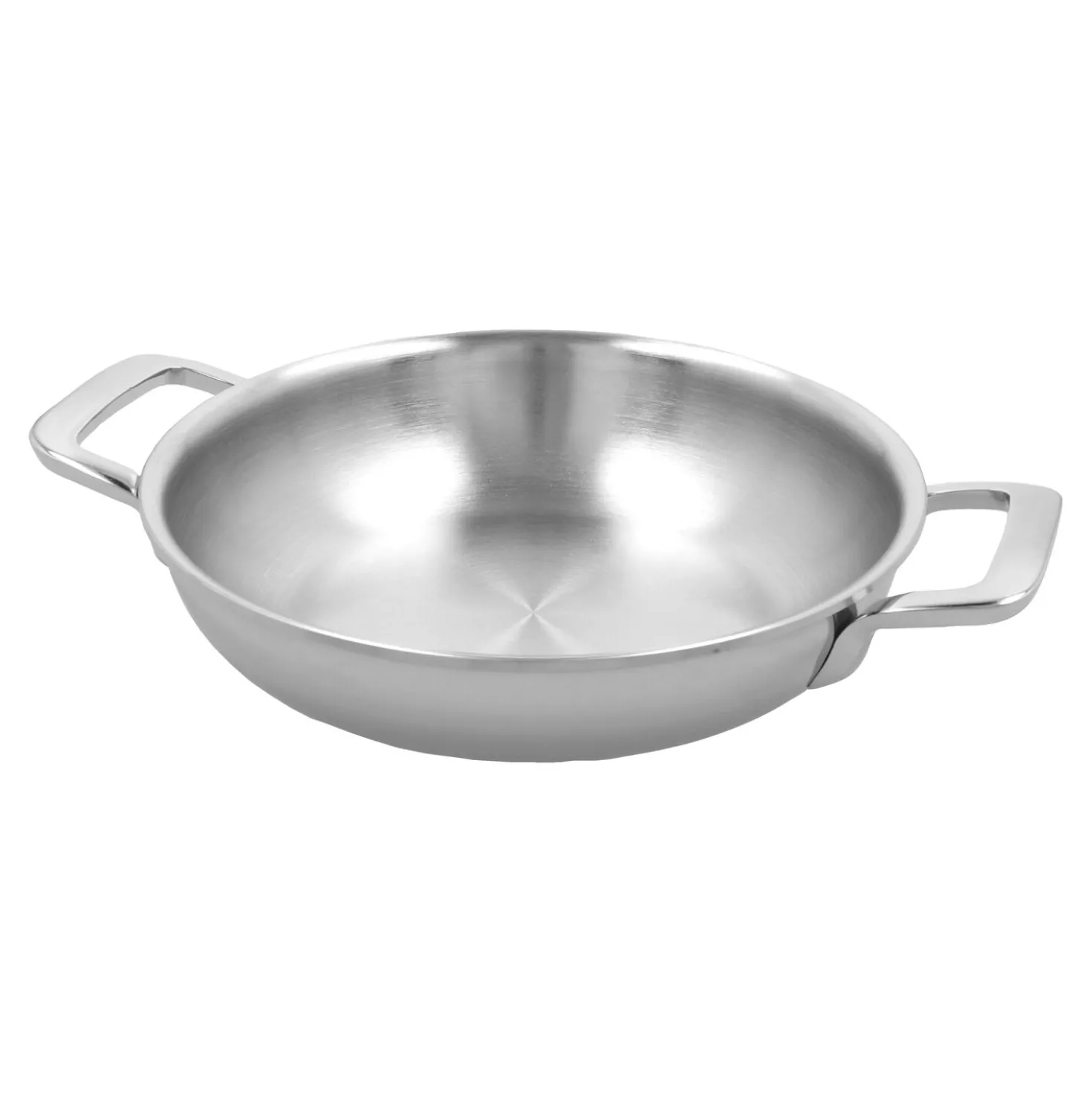 Bratpfanne 20 cm, 18/10 Edelstahl, Silber
