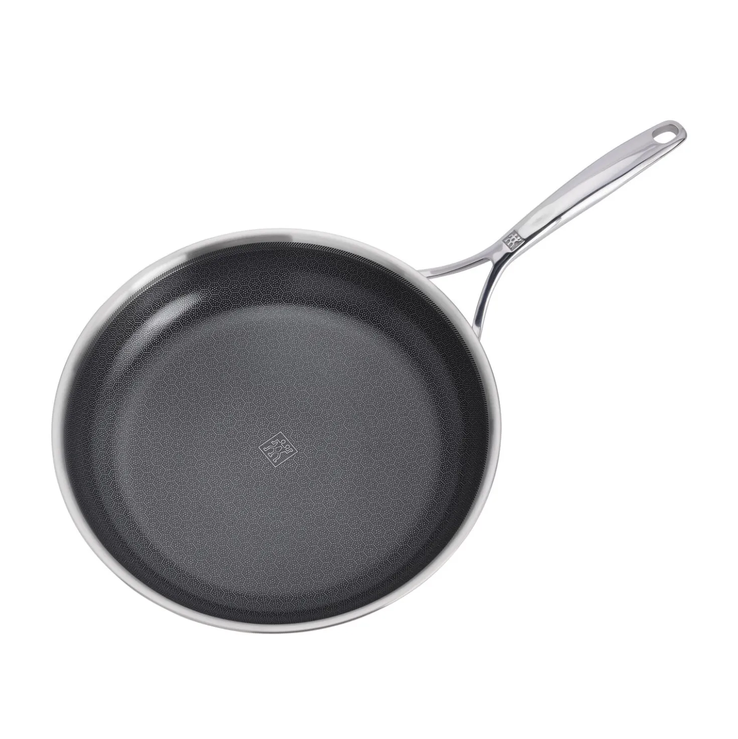 Bratpfanne 30 cm, 18/10 Edelstahl, Silber