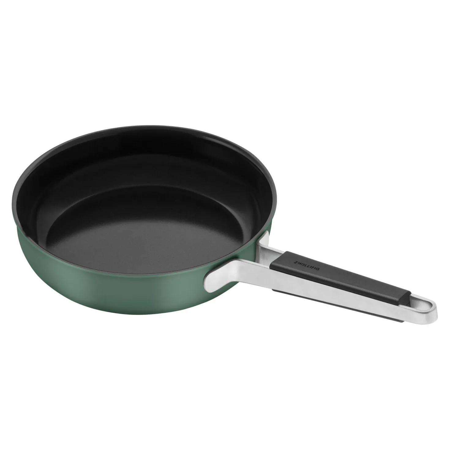Bratpfanne, 24 cm, 18/10 Edelstahl, Keramische Antihaftbeschichtung