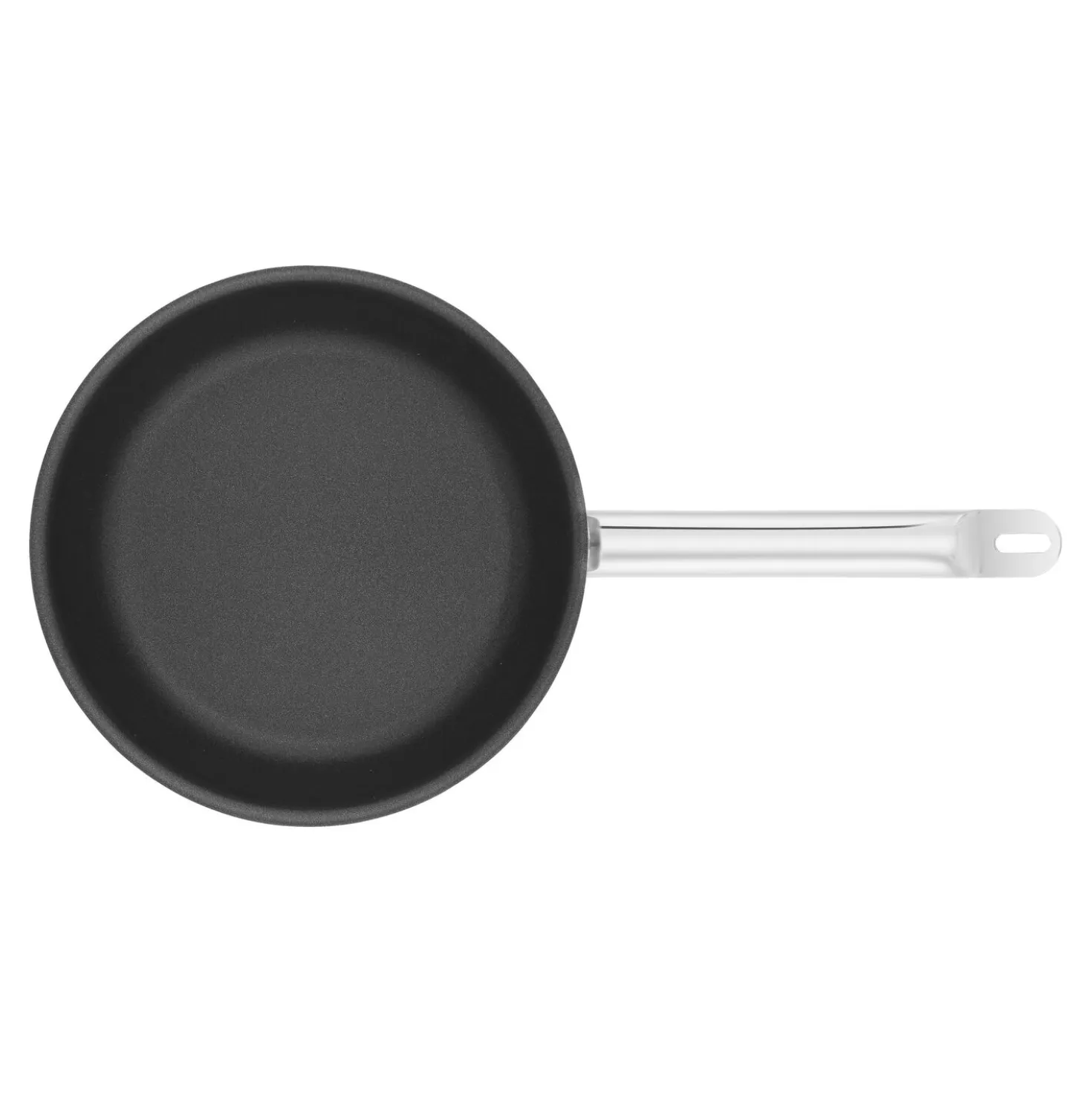 Bratpfanne 26 cm, 18/10 Edelstahl, Silber-Schwarz