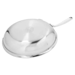Bratpfanne 24 cm, 18/10 Edelstahl, Silber