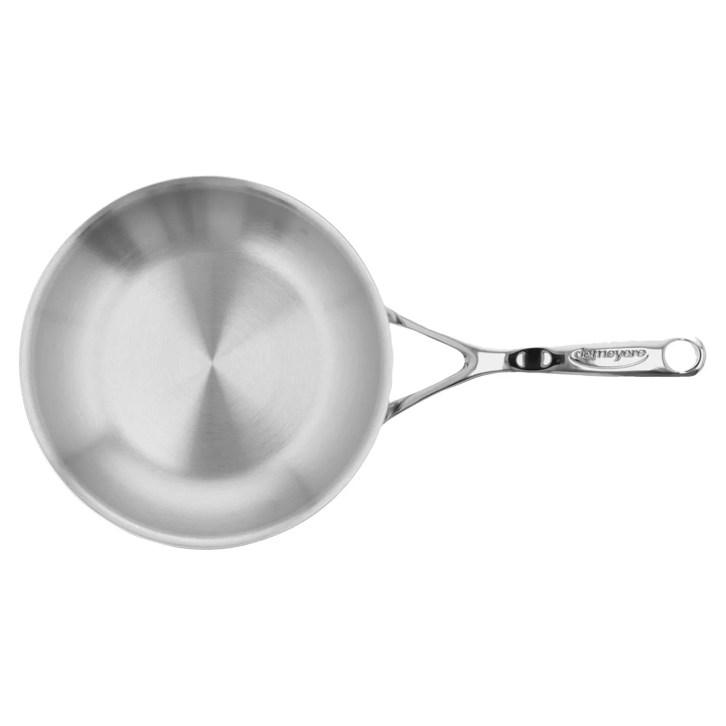 Bratpfanne 20 cm, 18/10 Edelstahl, Silber