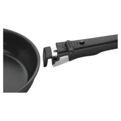 Bratpfanne 24 cm, Aluminium, Schwarz