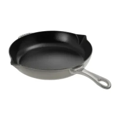 Bratpfanne 26 cm, rund, Graphit-Grau, Gusseisen