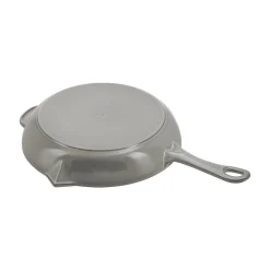Bratpfanne 26 cm, rund, Graphit-Grau, Gusseisen