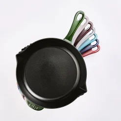 Bratpfanne 26 cm, rund, Graphit-Grau, Gusseisen