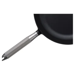 Bratpfanne Buster+Punch 28 cm, rund, Schwarz, Gusseisen