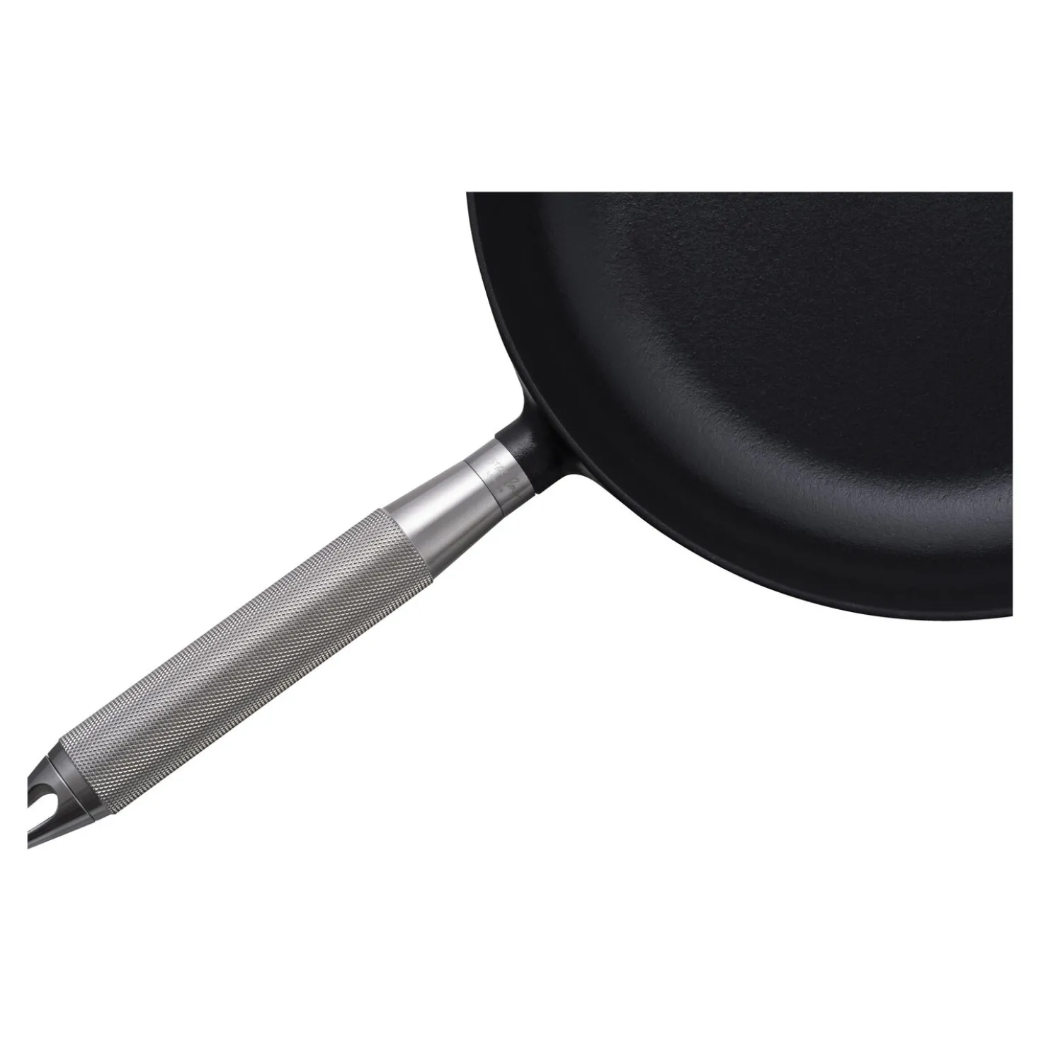 Bratpfanne Buster+Punch 28 cm, rund, Schwarz, Gusseisen