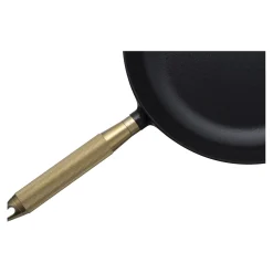 Bratpfanne Buster+Punch 28 cm, rund, Schwarz, Gusseisen