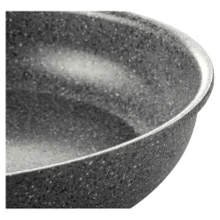 Bratpfanne mit Griff, 28 cm / 2-tlg, Aluminium, Keramische Antihaftbeschichtung