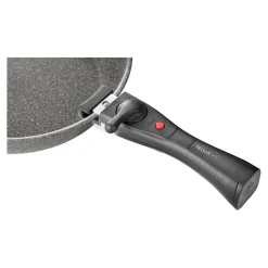 Bratpfanne mit Griff, 20 cm / 2-tlg, Aluminium, Keramische Antihaftbeschichtung
