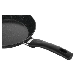 Bratpfannenset, 2-tlg. / 24/28 cm, Schwarz, Aluminium/ Antihaftbeschichtung