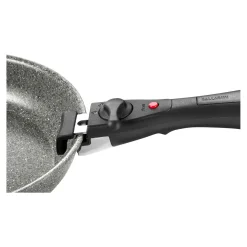 Bratpfannenset, 6-tlg, Aluminium, Keramische Antihaftbeschichtung