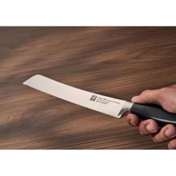 Brotmesser 23 cm, Invertierte Welle