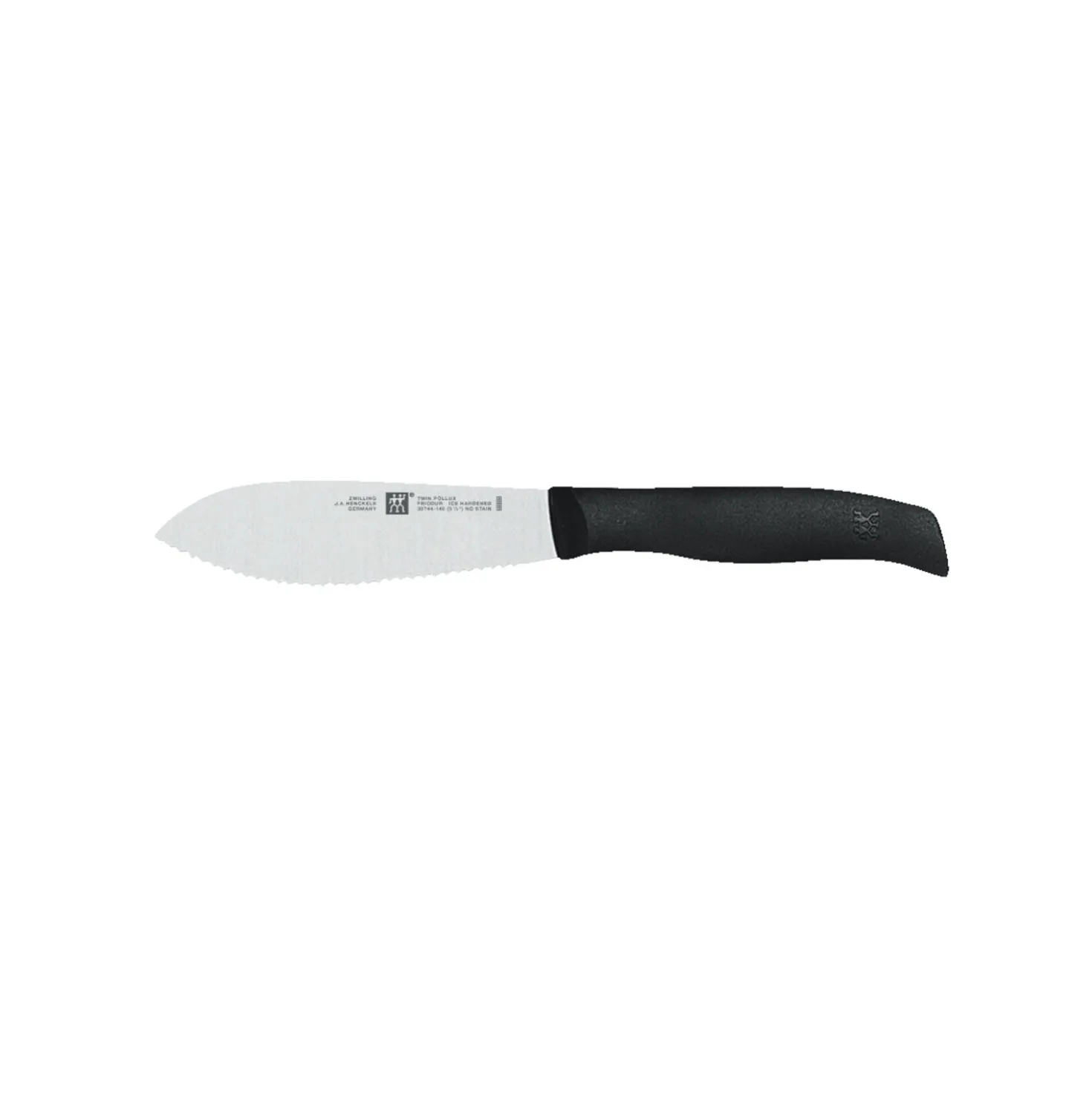 Brötchenmesser 11 cm, Schwarz
