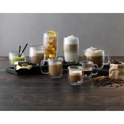 Cappuccino-Glas-Set, 6-tlg. / 450 ml