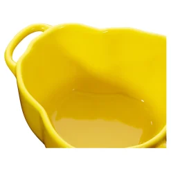 Cocotte 11 cm, Gelb, Keramik