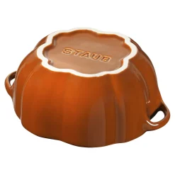 Cocotte 12 cm, Kürbis, Zimt, Keramik