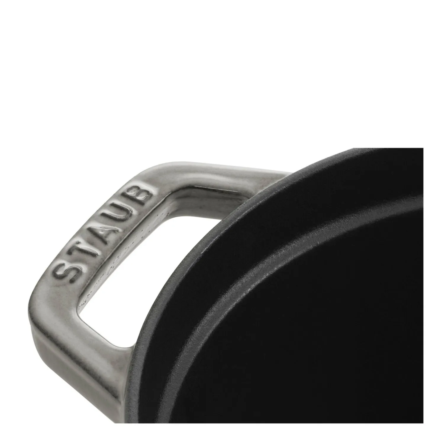Cocotte 31 cm, oval, Graphit-Grau, Gusseisen