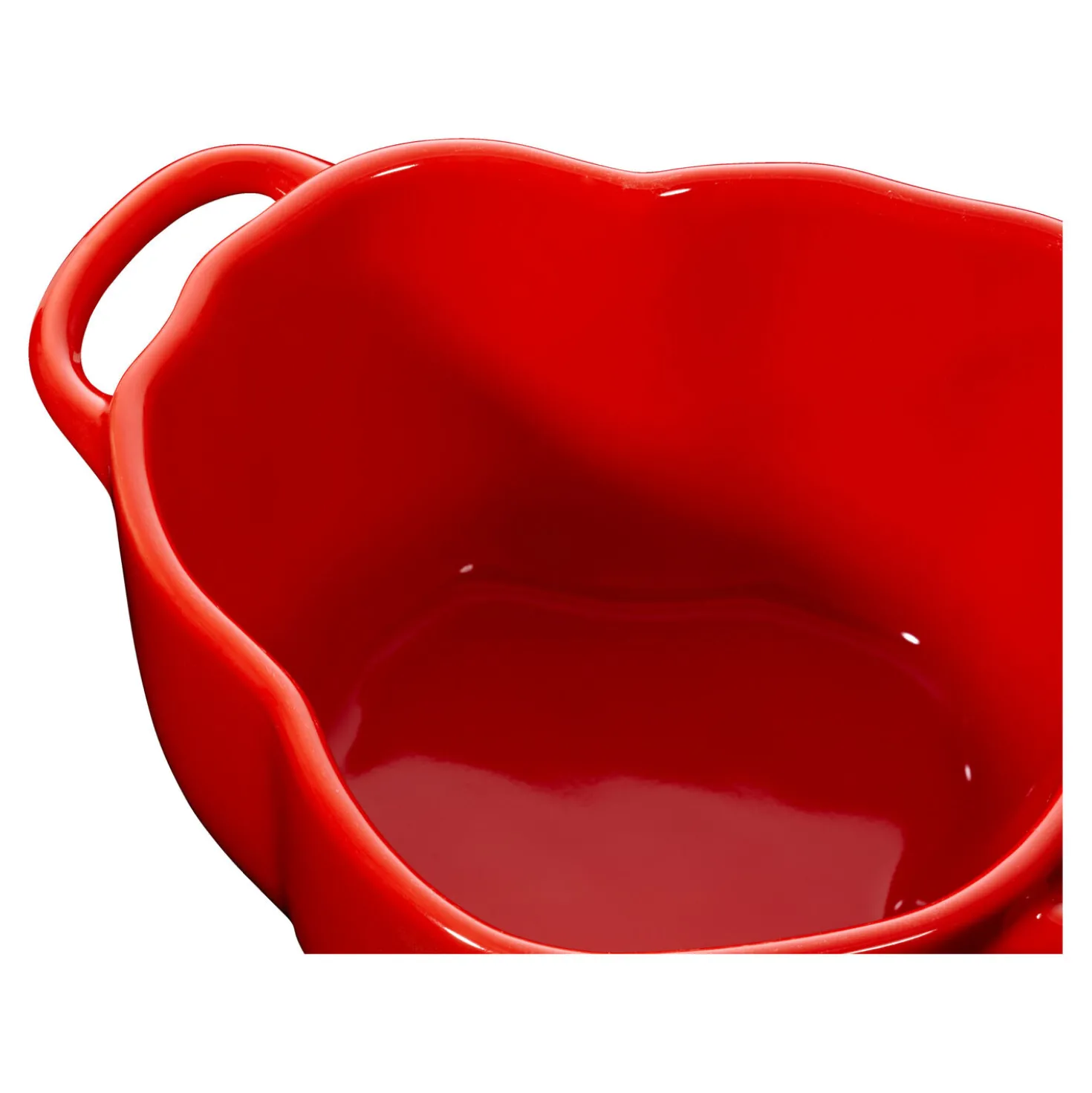 Cocotte 11 cm, Paprika, Orange-Rot, Keramik