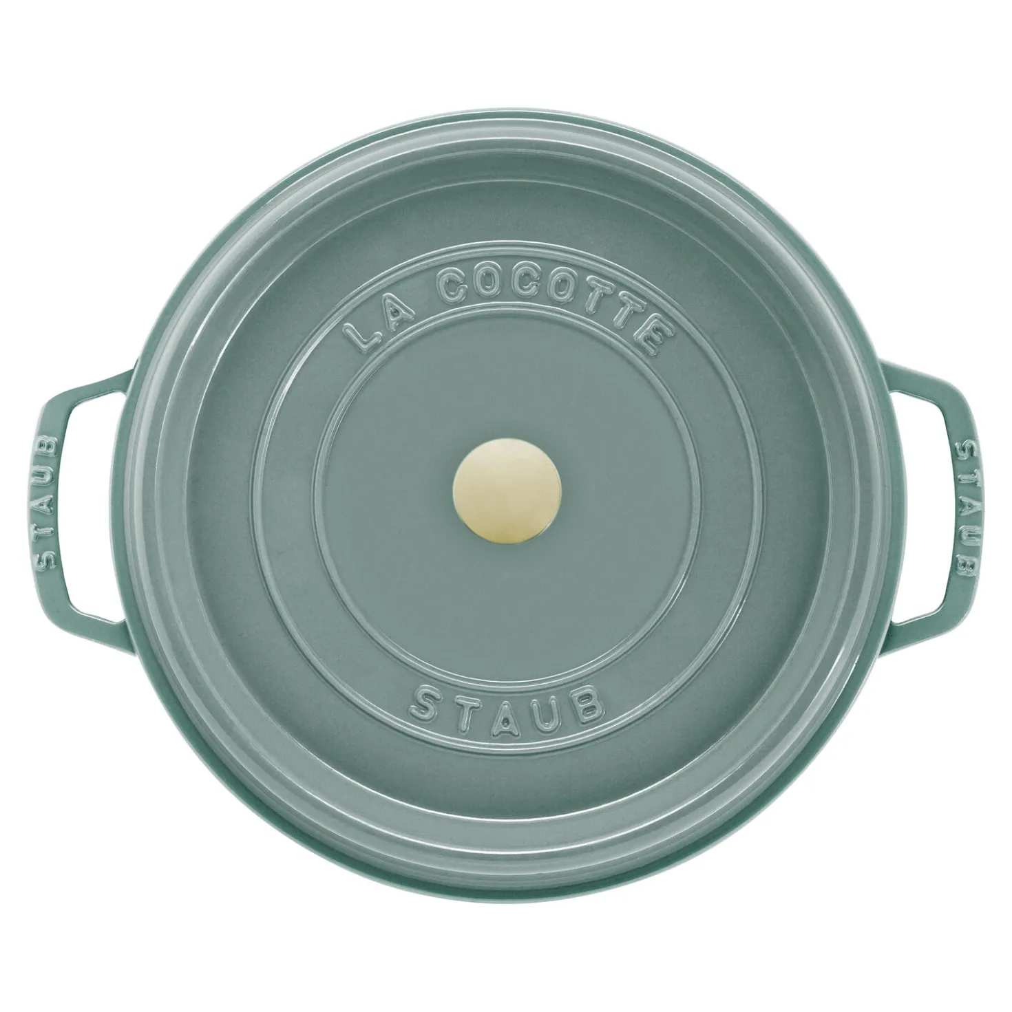 Cocotte 24 cm, rund, Eukalyptus, Gusseisen
