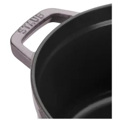 Cocotte 24 cm, rund, Kirschblüte, Gusseisen