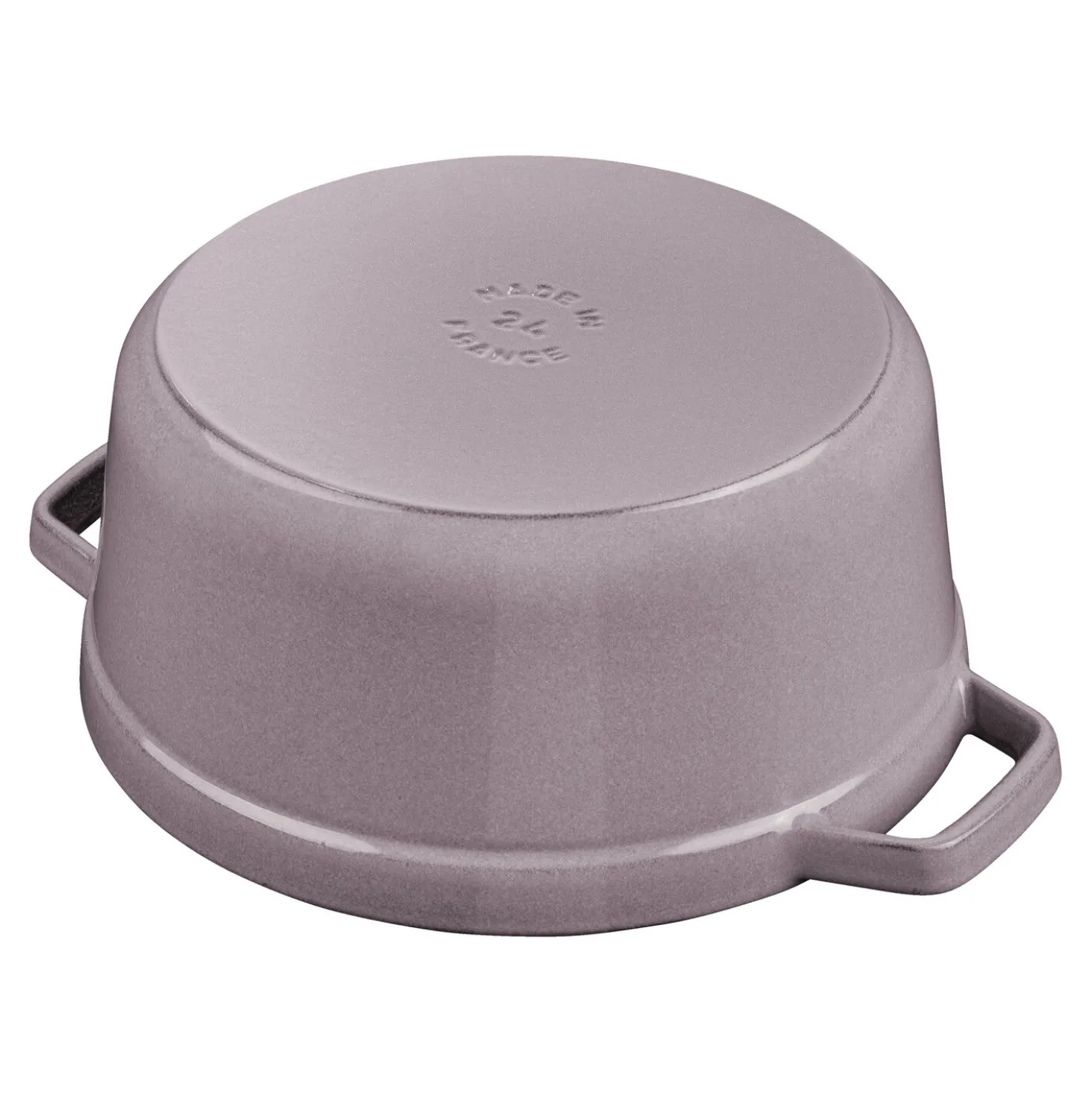 Cocotte 24 cm, rund, Kirschblüte, Gusseisen