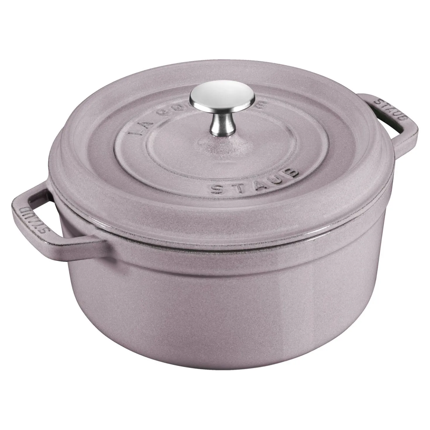 Cocotte 20 cm, rund, Kirschblüte, Gusseisen