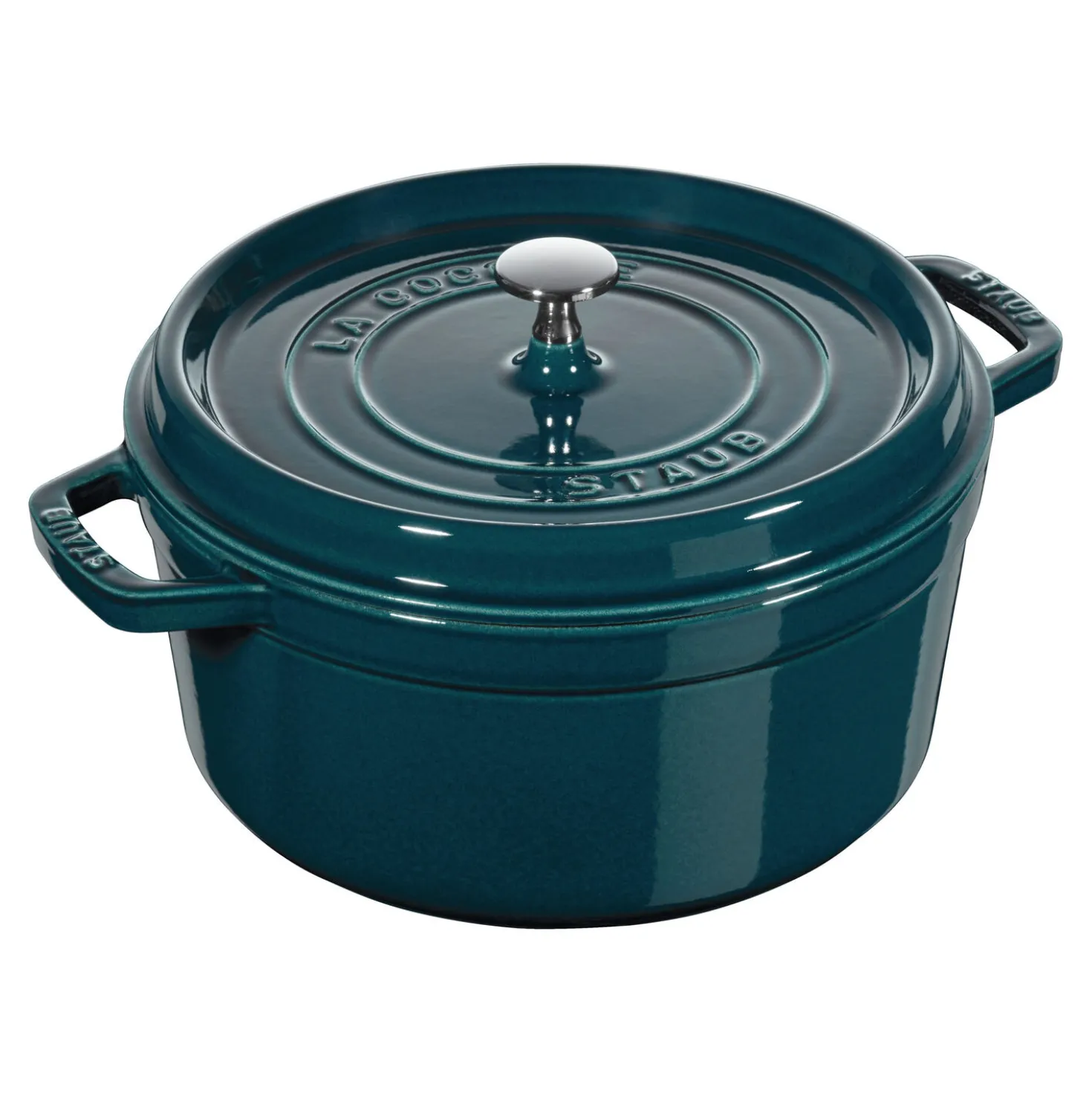 Cocotte 28 cm, rund, La-Mer, Gusseisen