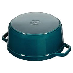Cocotte 24 cm, rund, La-Mer, Gusseisen