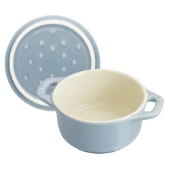 Cocotte Set Macaron 6-tlg, rund, Keramik