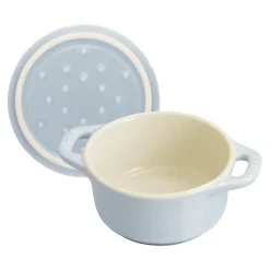 Cocotte Set Macaron 6-tlg, rund, Keramik