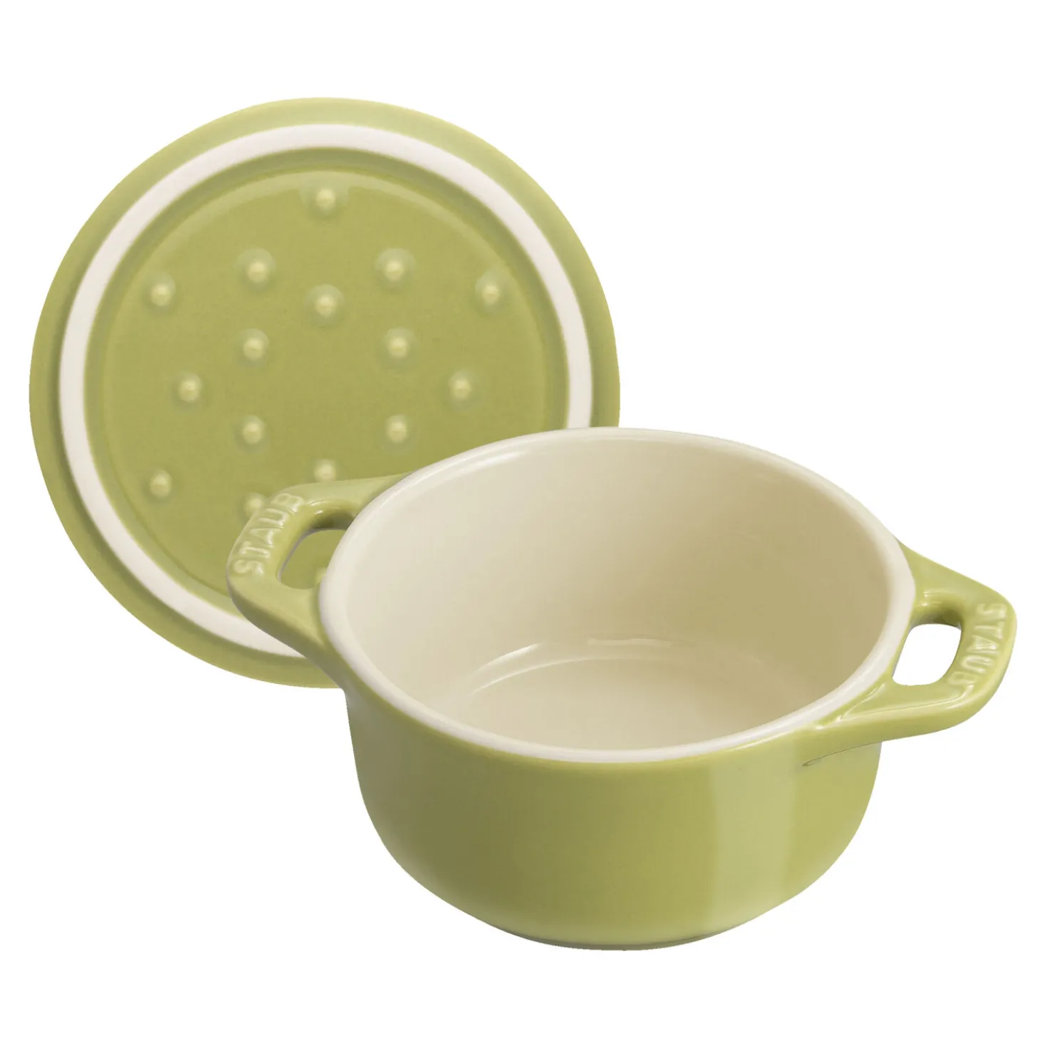Cocotte Set Macaron 6-tlg, rund, Keramik