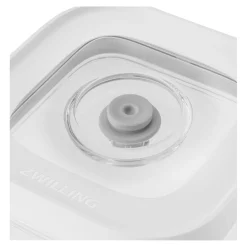 CUBE Box 2S / 11 cm, Transparent-Weiß